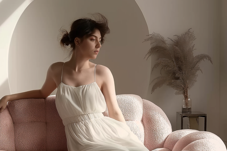 hot pink sectional sofa